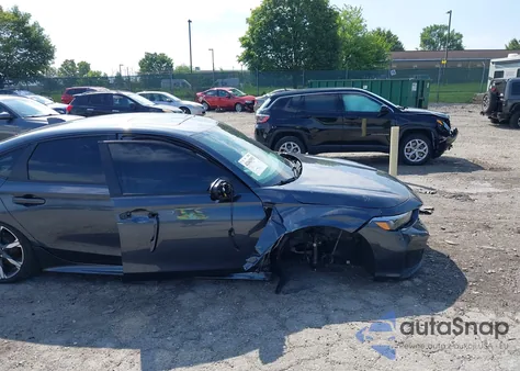 2025 Honda Civic Hybrid Sport/Sport Touring from USA, damaged, VIN 2HGFE4F85SH319605